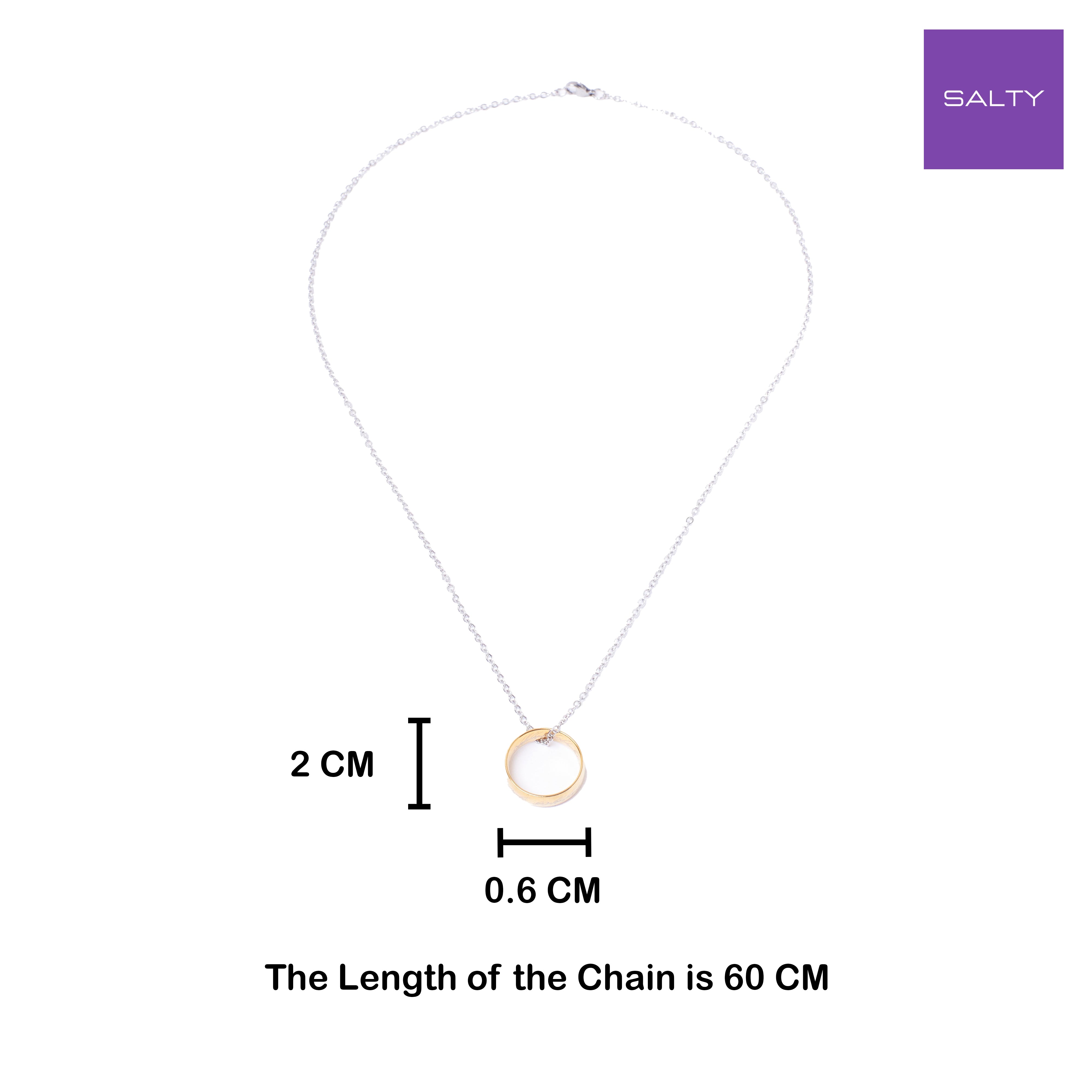 Salty Promise Ring Chain - Gold