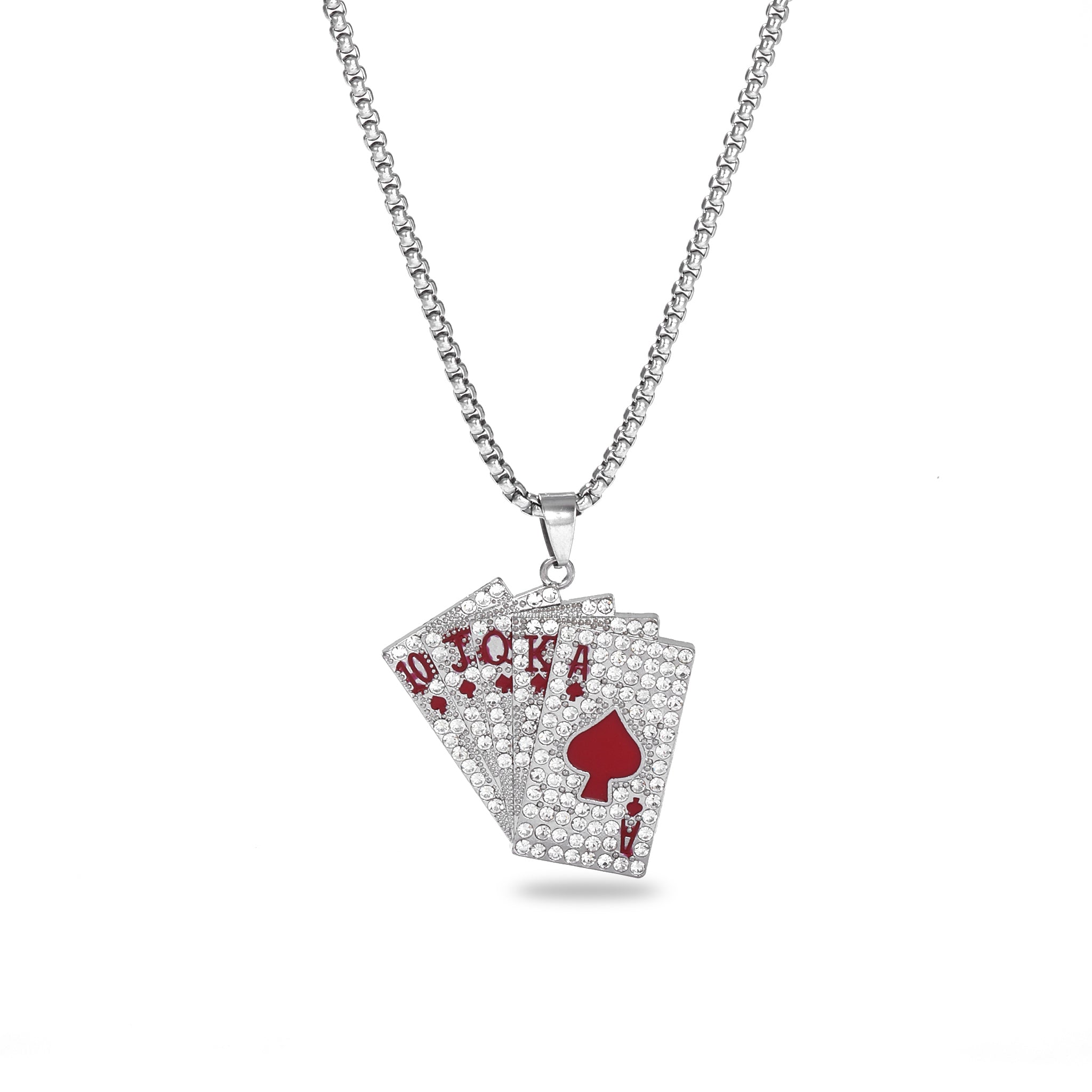 Salty Red Pip Cards Chain