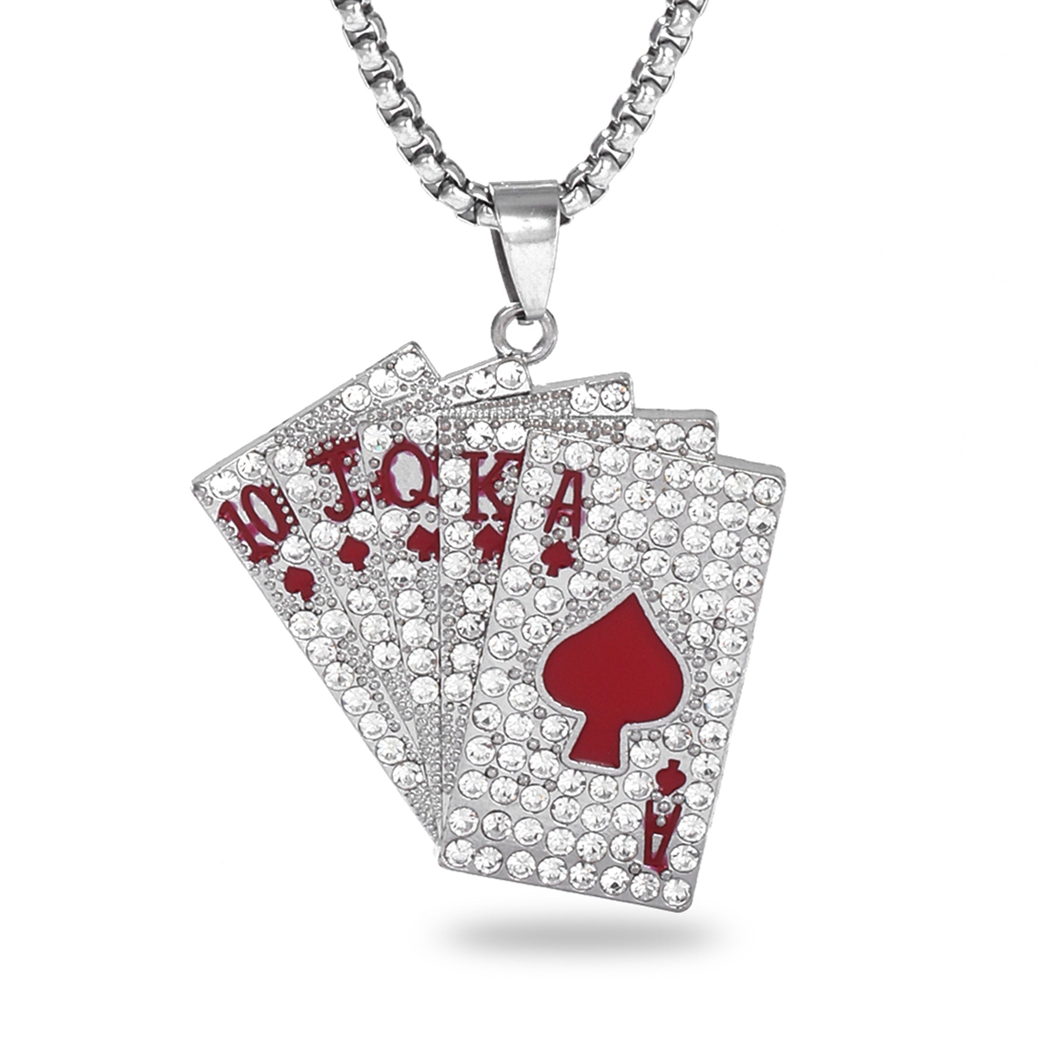 Salty Red Pip Cards Chain
