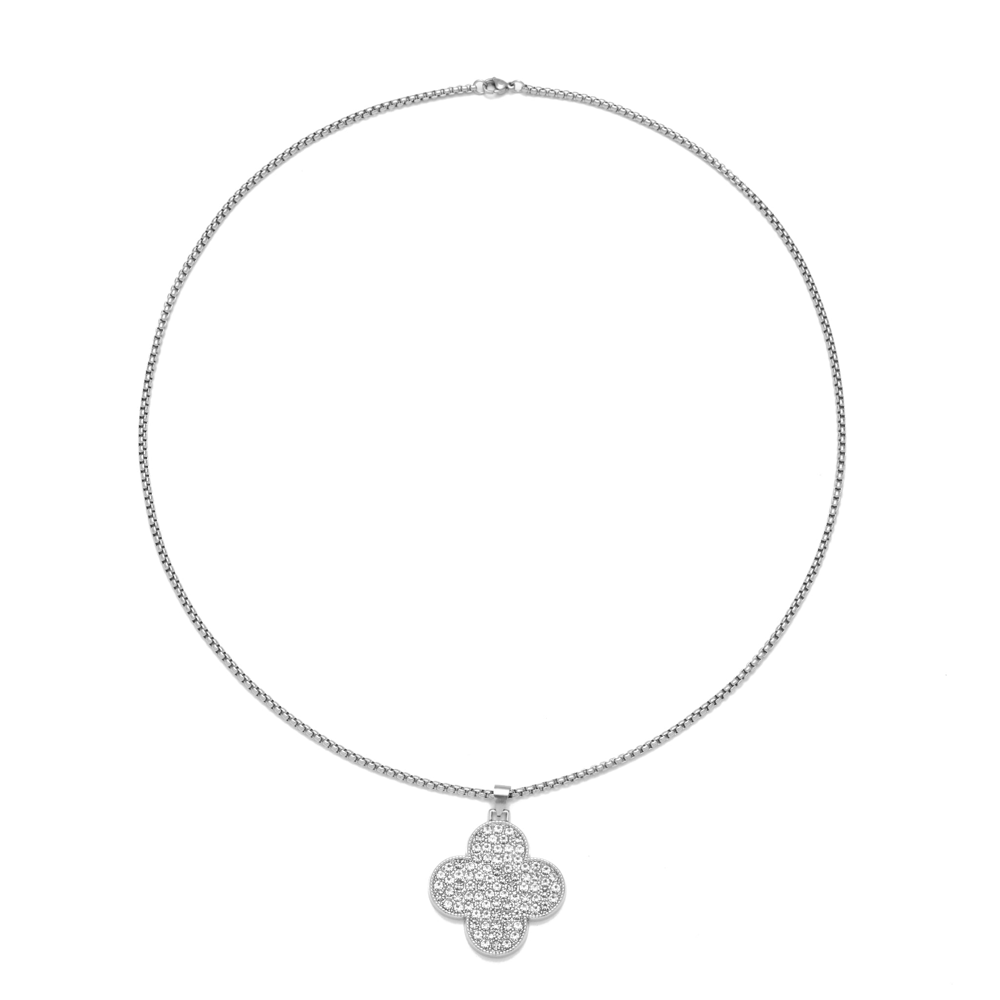 Salty Lucky Bloom Silver Chain