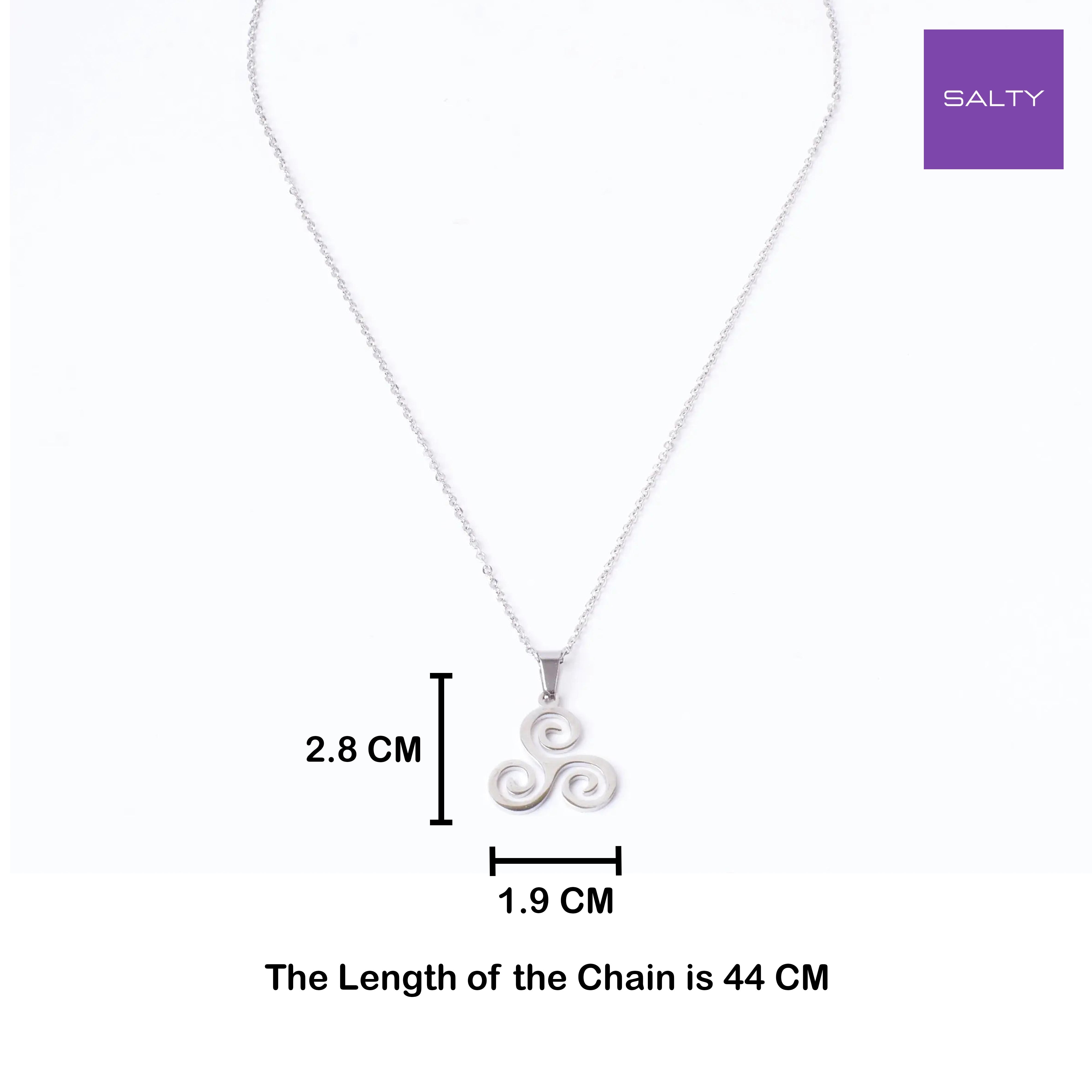 Salty Curves in Harmony Necklace