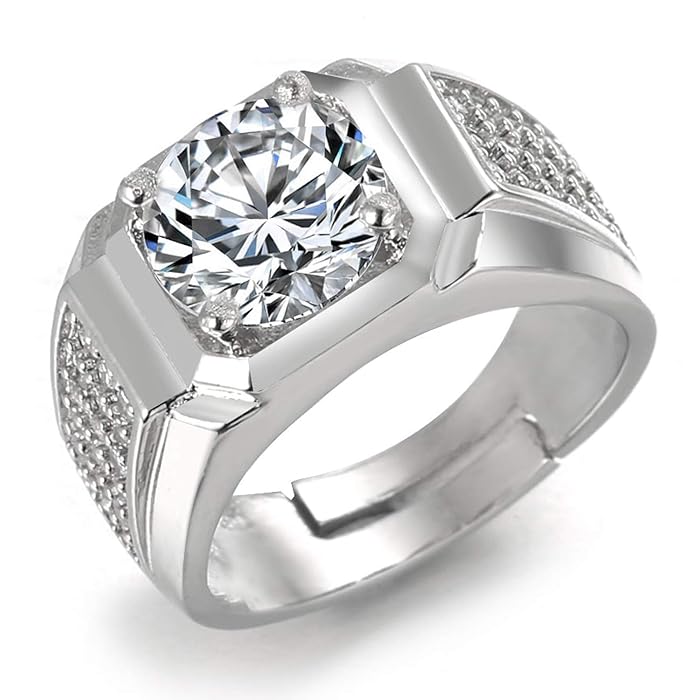 Salty Luminous Crystal Ring