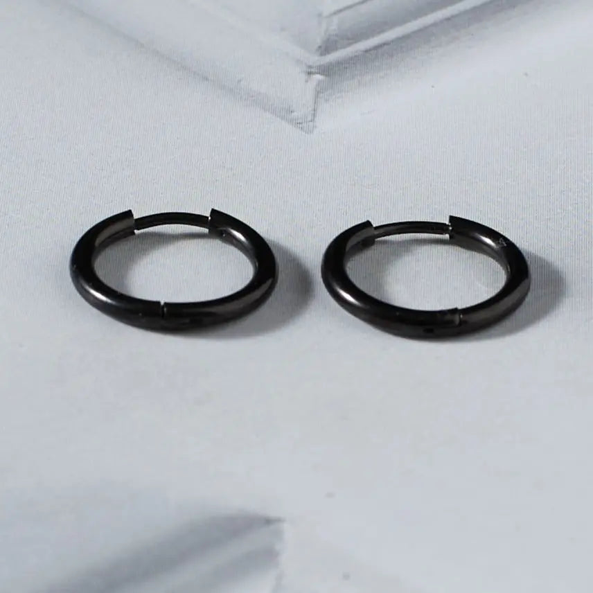 Salty Midas Black Earrings