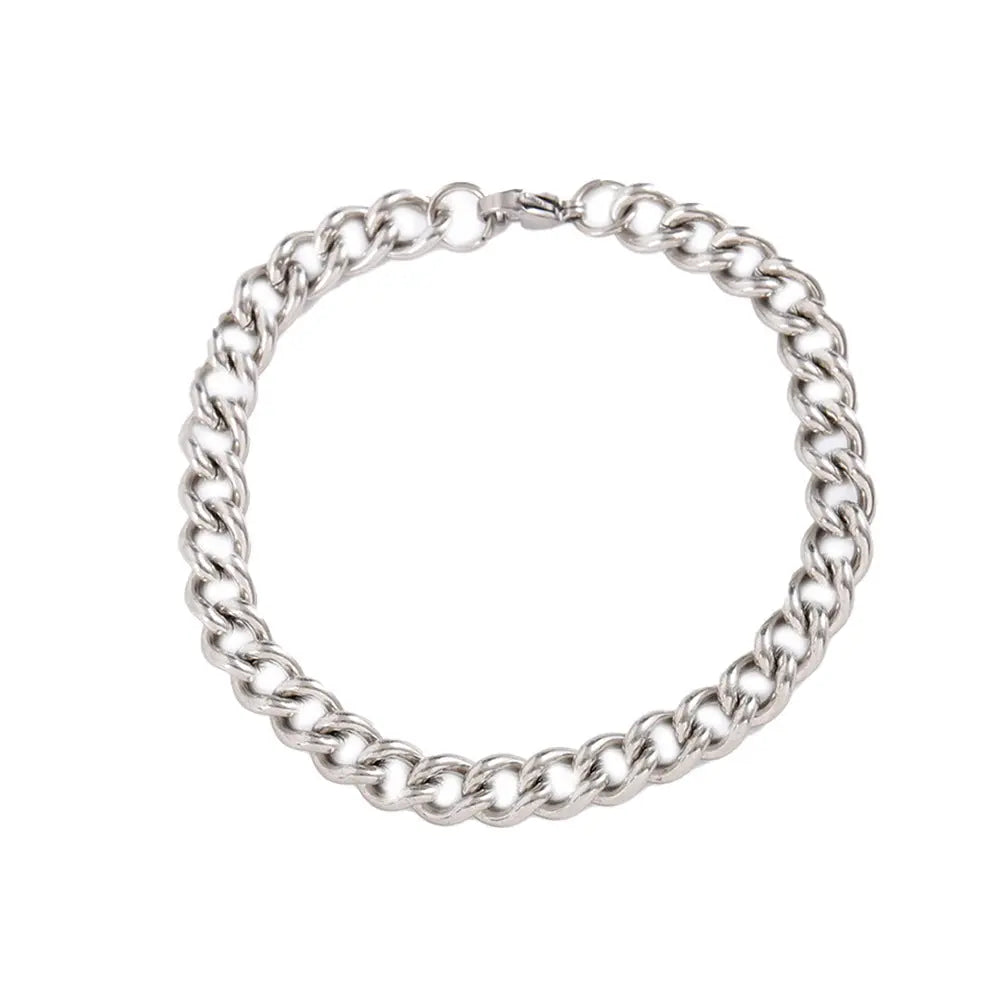 Salty Modern Monk Silver Bracelet