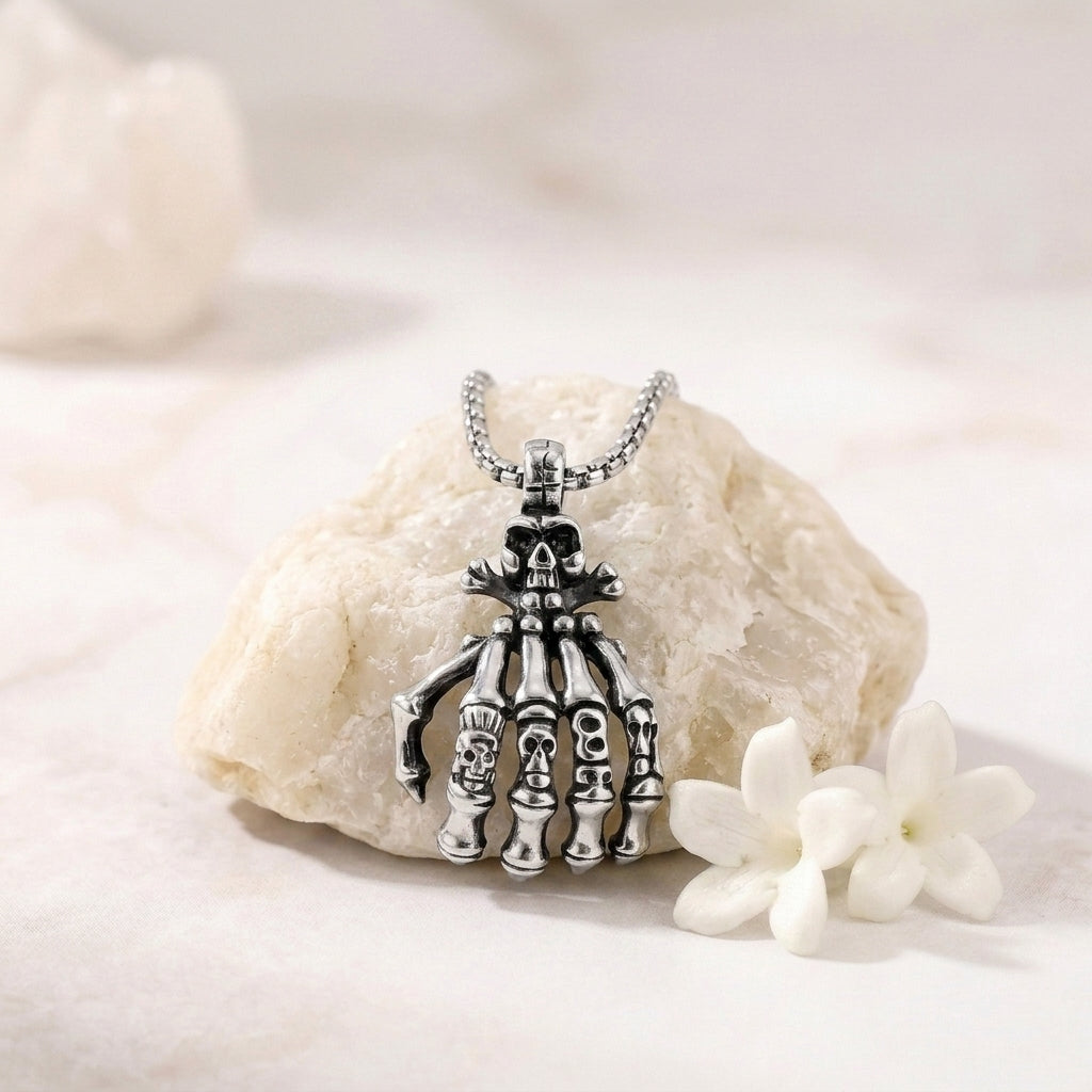 Salty Bone-jangle Necklace