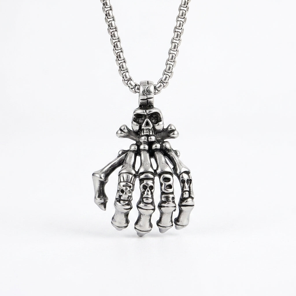 Salty Bone-jangle Necklace