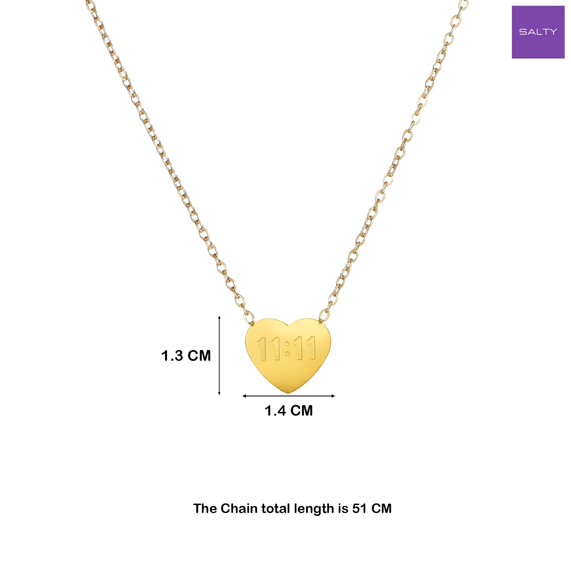 Salty Heart Wishkeeper Necklace