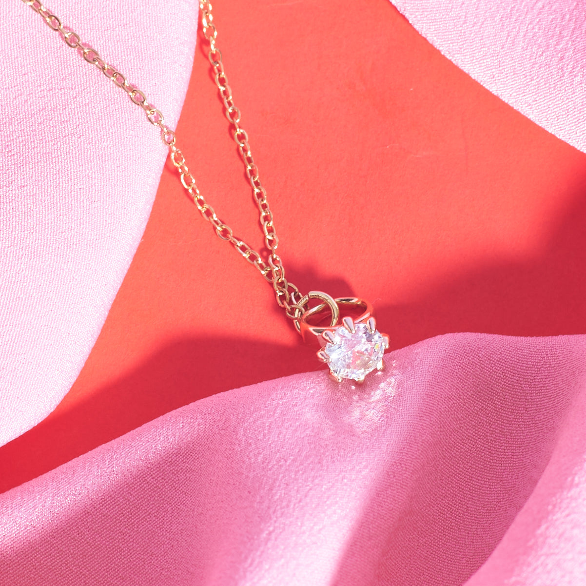 Salty Promise Ring Necklace
