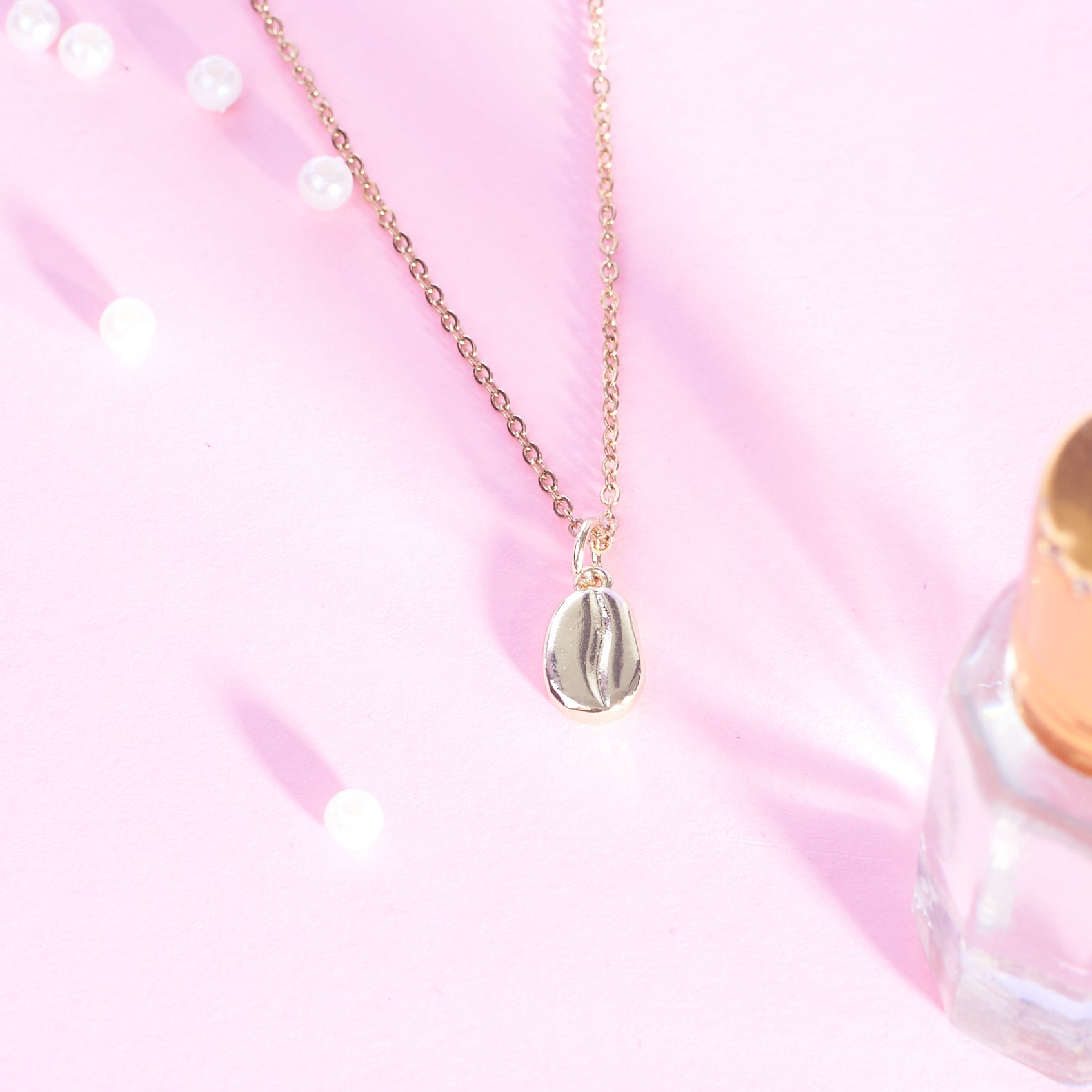 Salty Seashell Charm Necklace