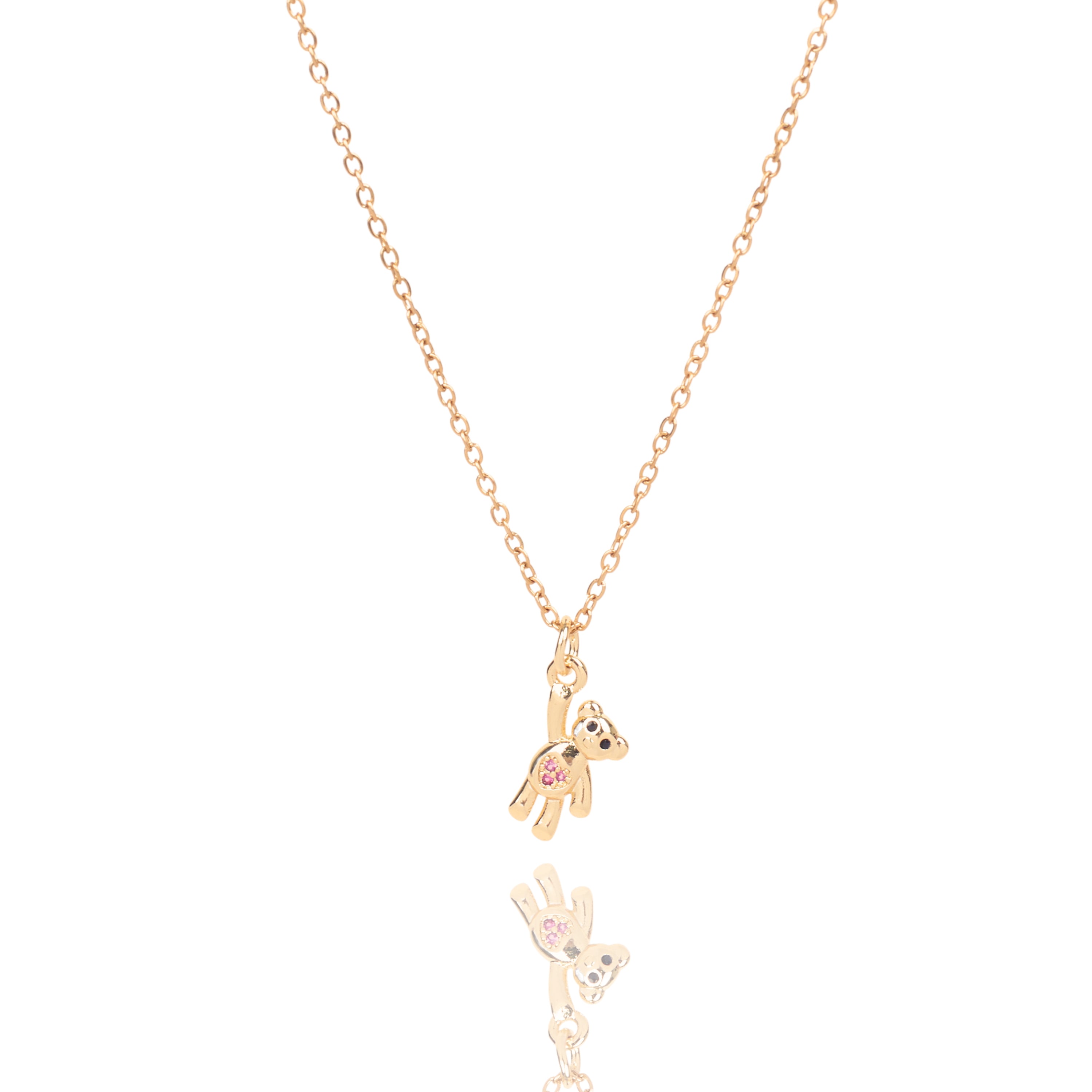 Salty Teddy Charm Necklace
