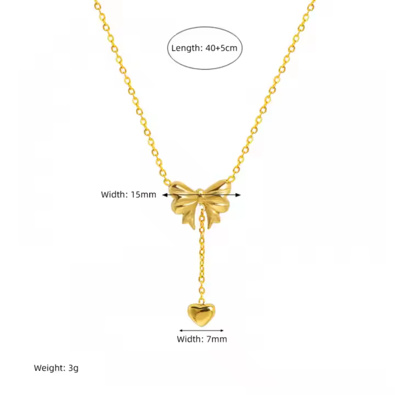 Salty Tied with Love Necklace