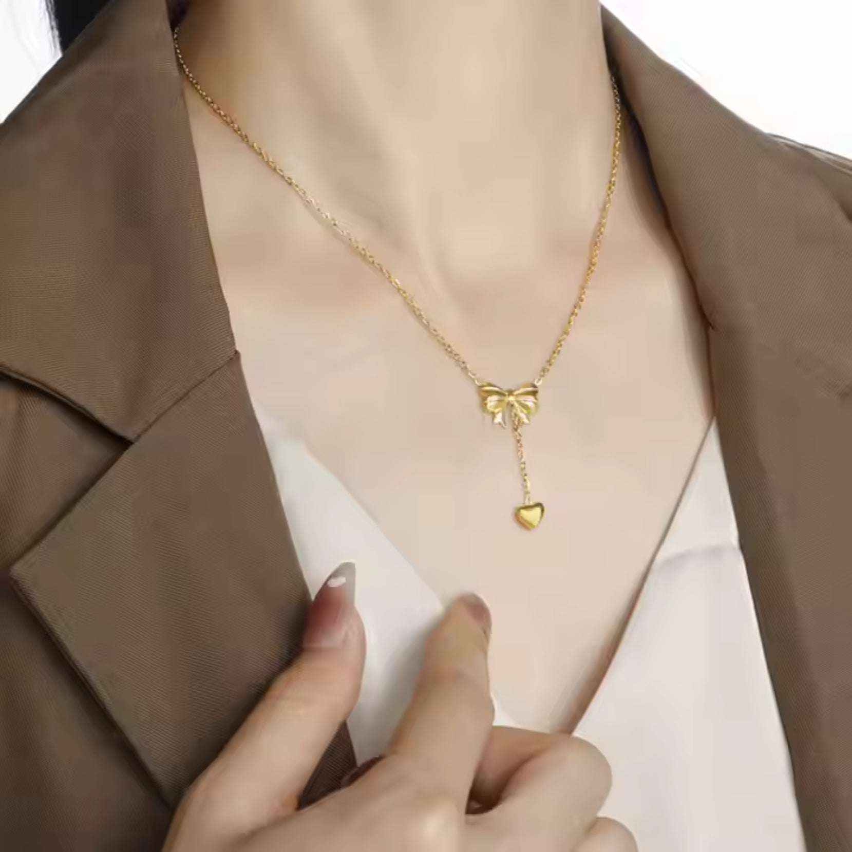 Salty Tied with Love Necklace