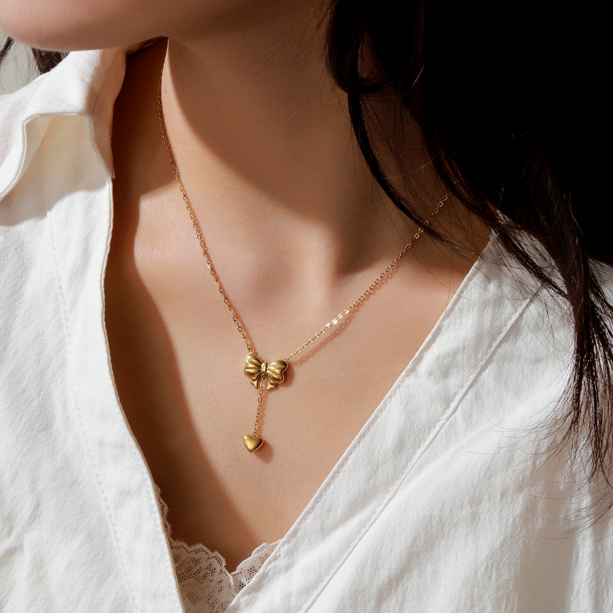 Salty Tied with Love Necklace