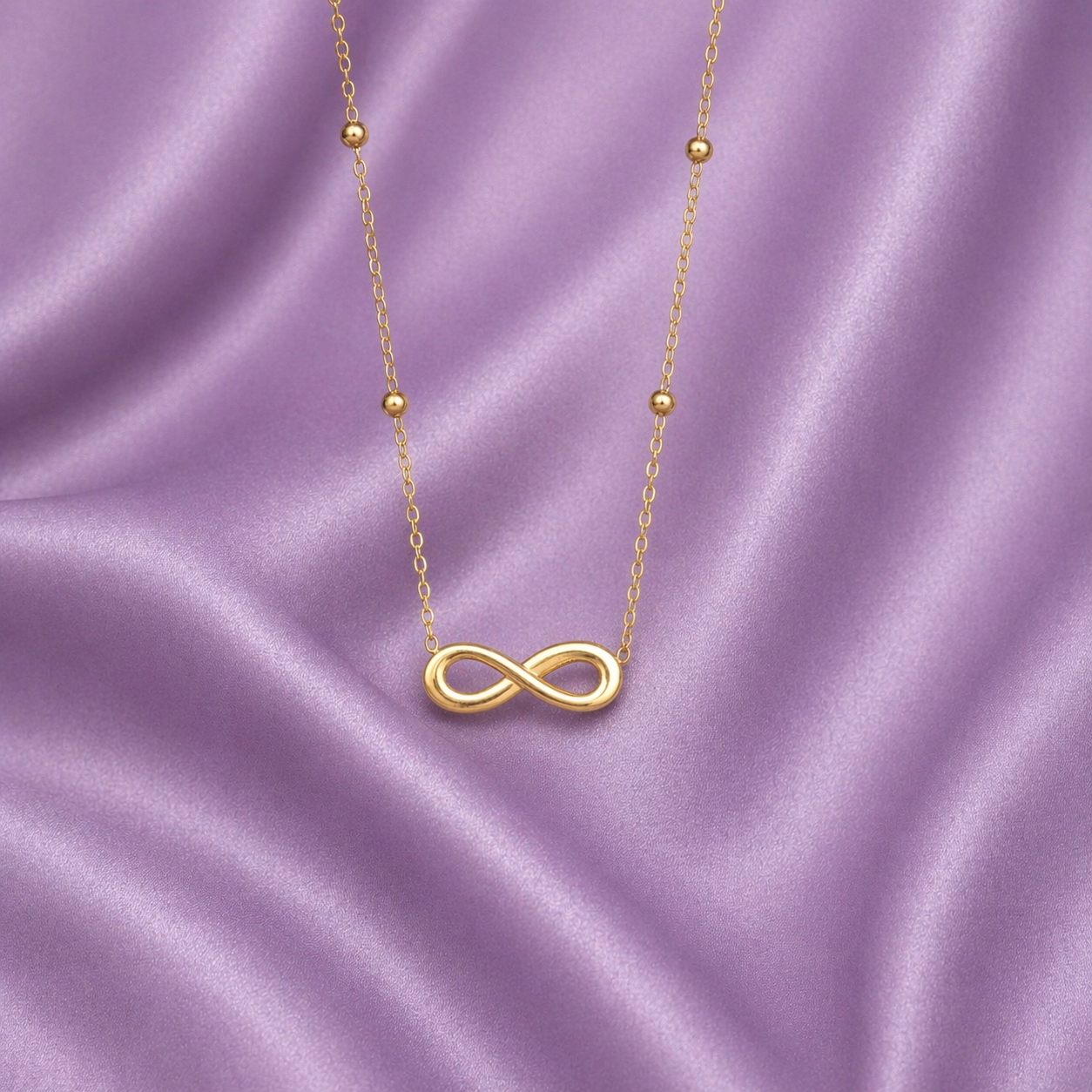 Salty Endless Grace Bow Necklace