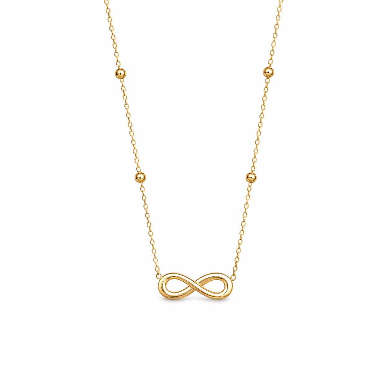 Salty Endless Grace Bow Necklace