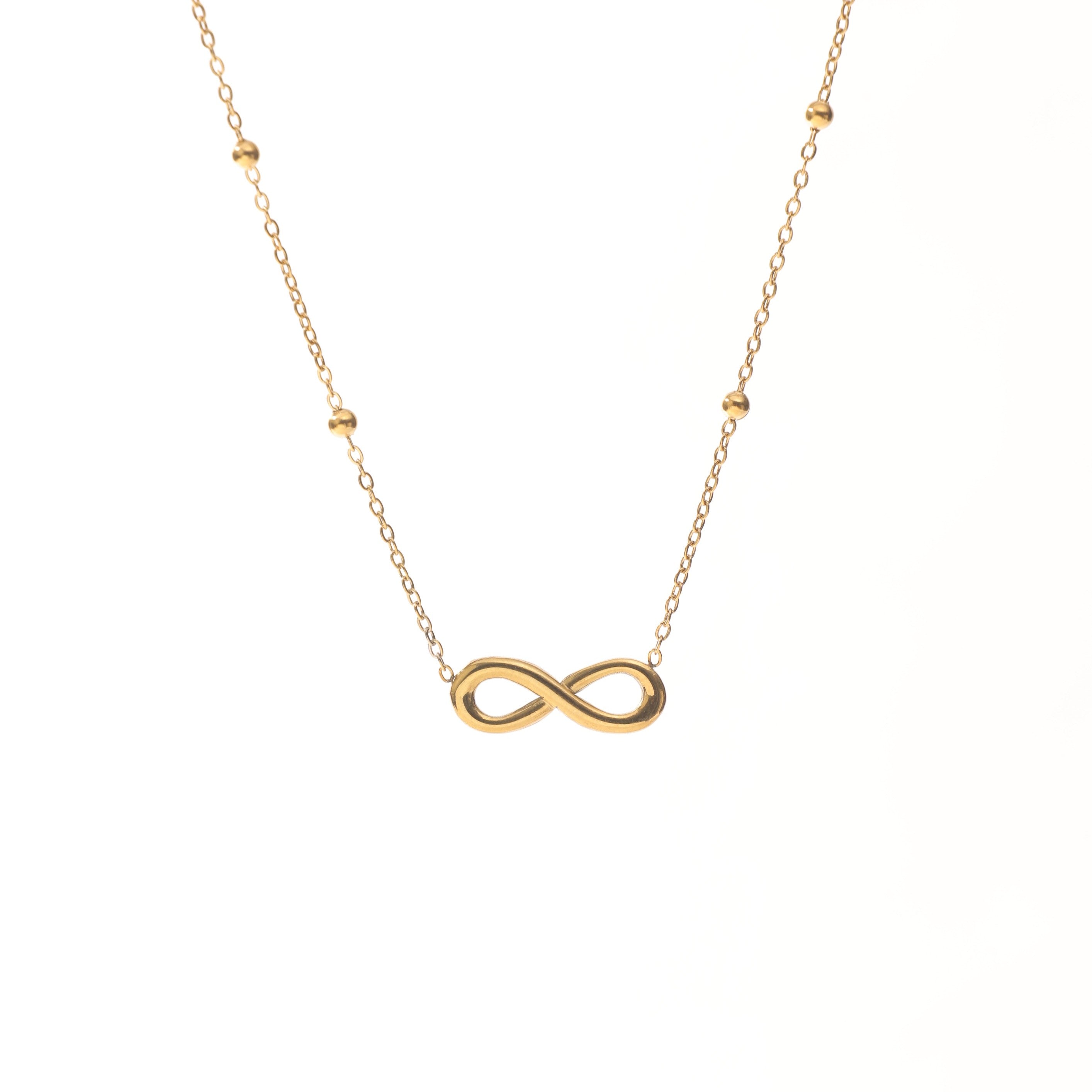 Salty Endless Grace Bow Necklace