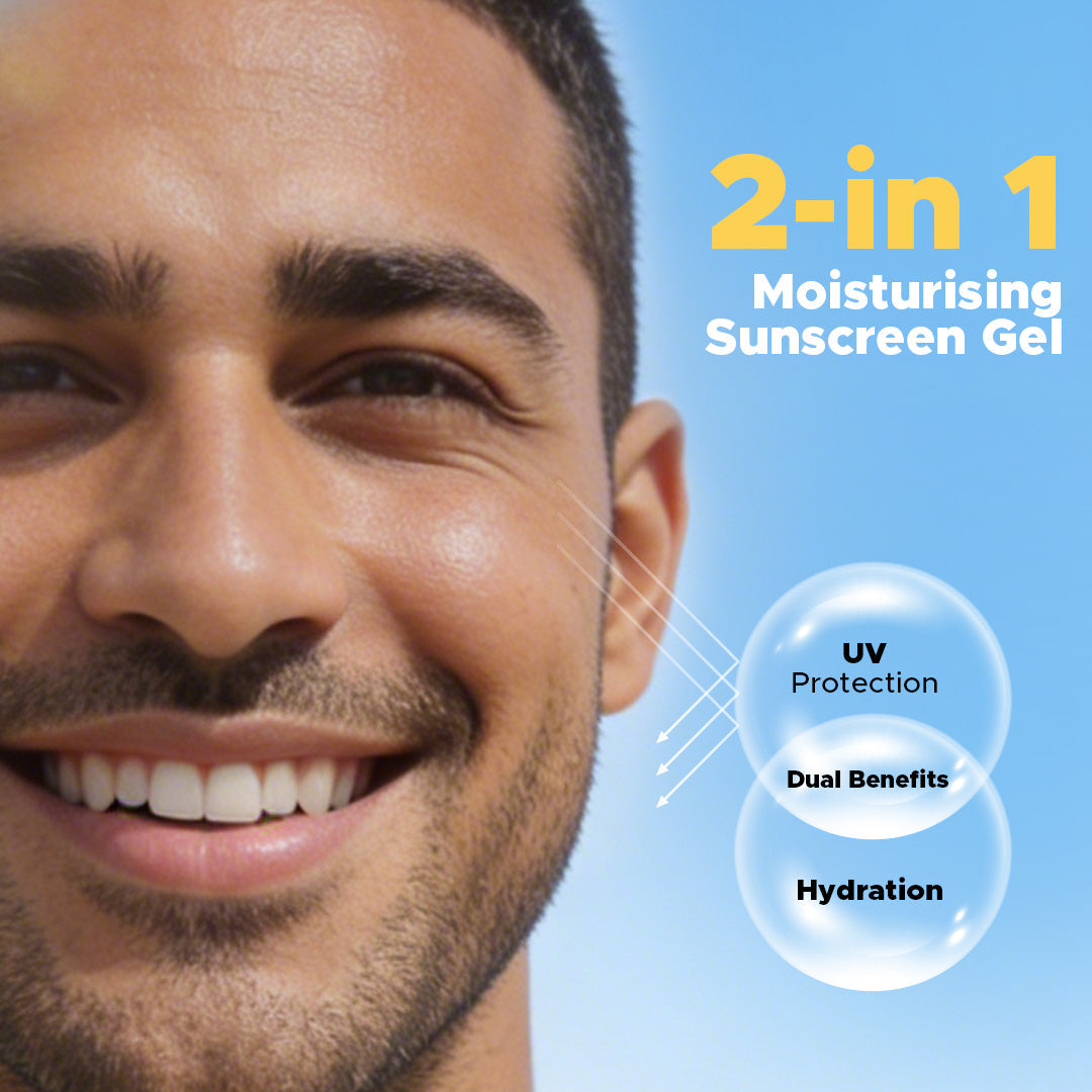 The Man Company Moisturising Sunscreen Gel for Men SPF50 PA++++