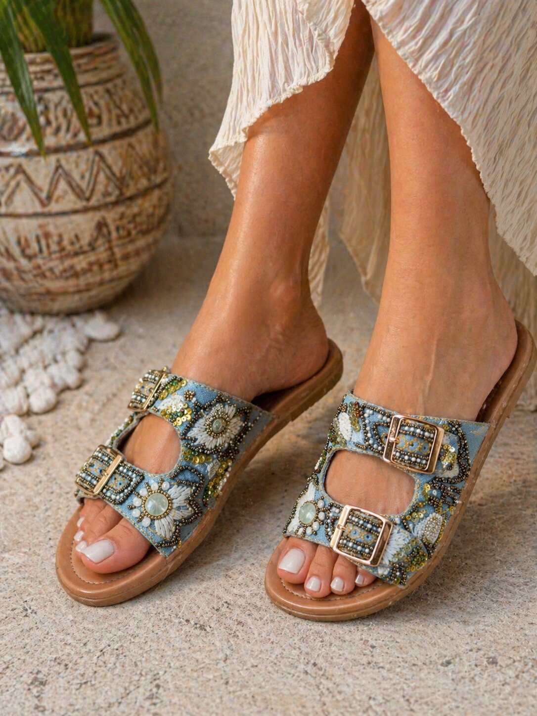 Sandal Stories Luxe Comfort Sandals with Doctor Sole