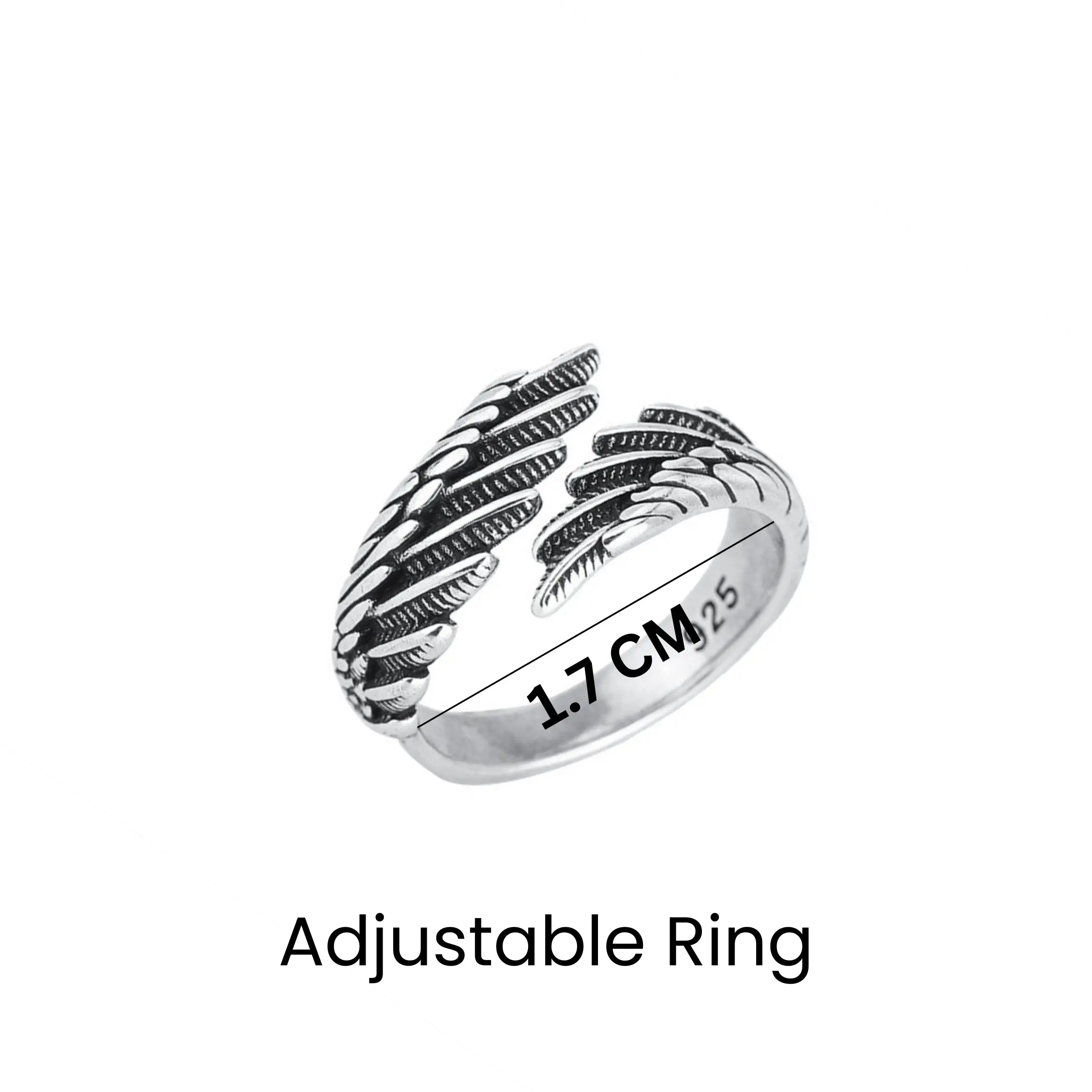Salty Nightmare Wings Ring