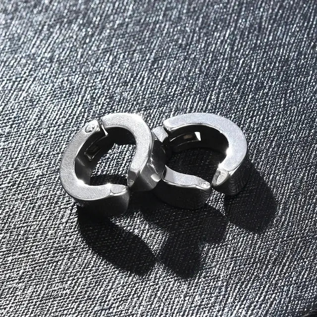 Salty Non-pierced Clip On Earrings Silver