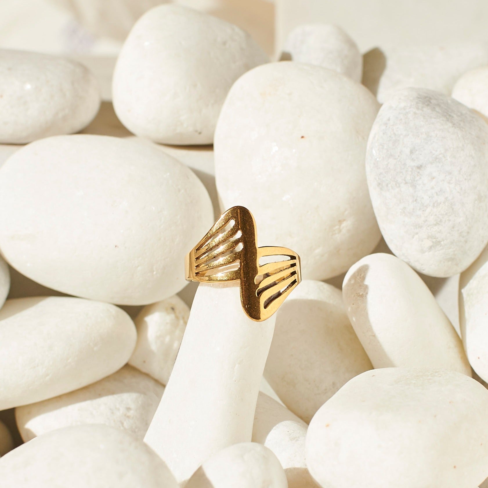 Salty Nostalgic Nuptials Ring