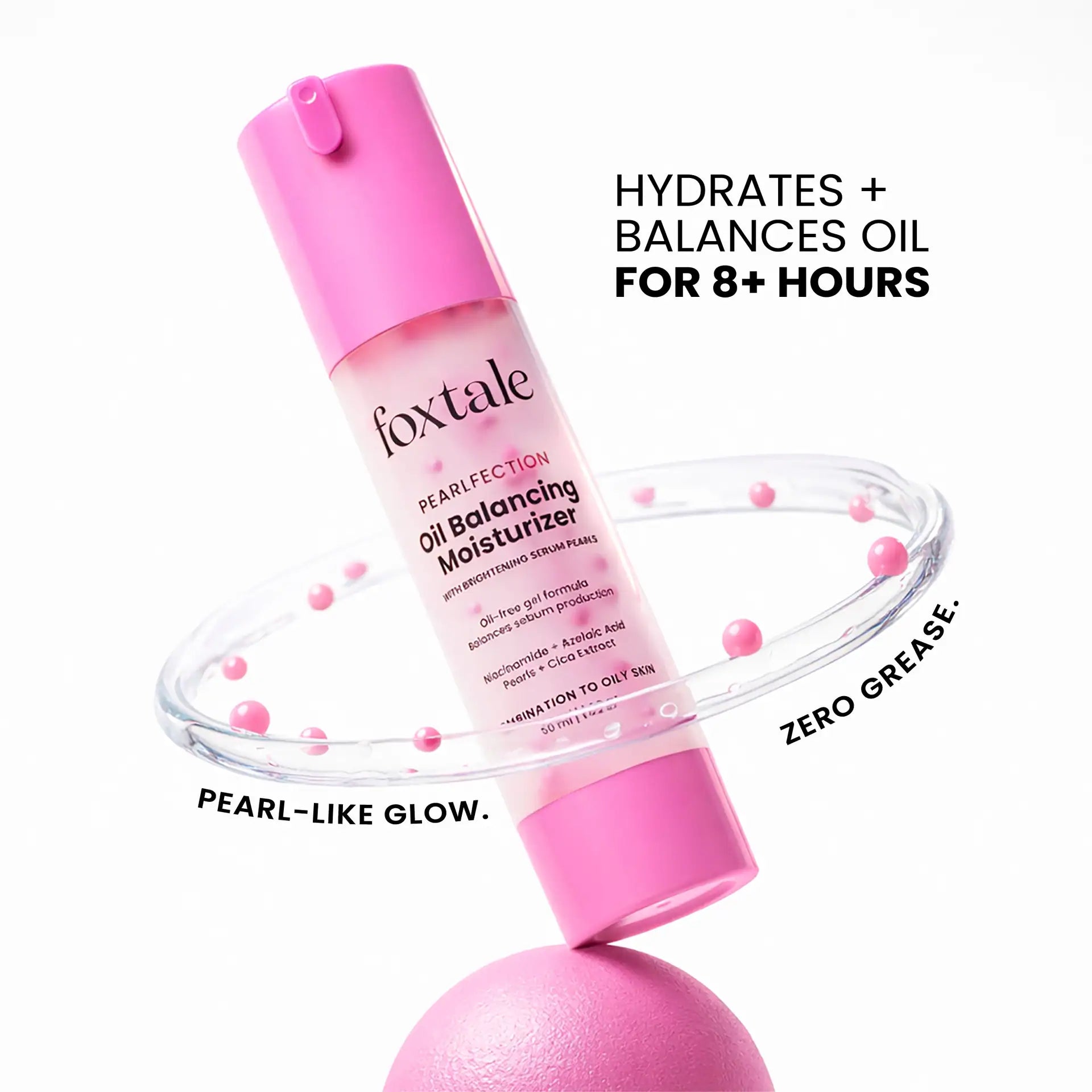 Foxtale Oil Balancing Moisturizer with Niacinamide & Cica