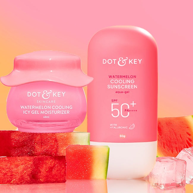 Dot & Key Watermelon Icy Gel Moisturizer + Cooling Sunscreen