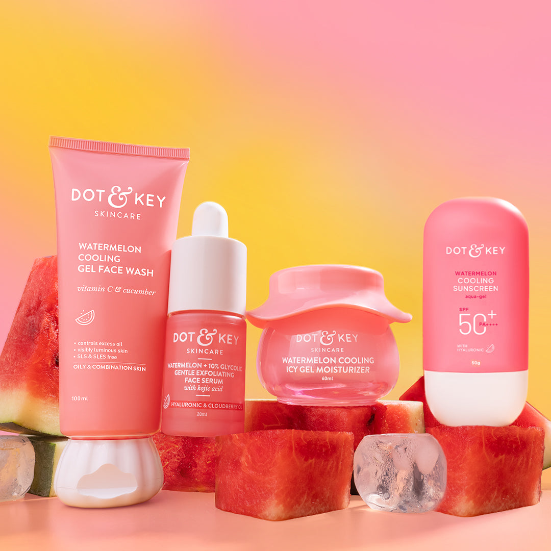 Dot & Key Watermelon Oil Free Skincare Routine Combo - 180ml