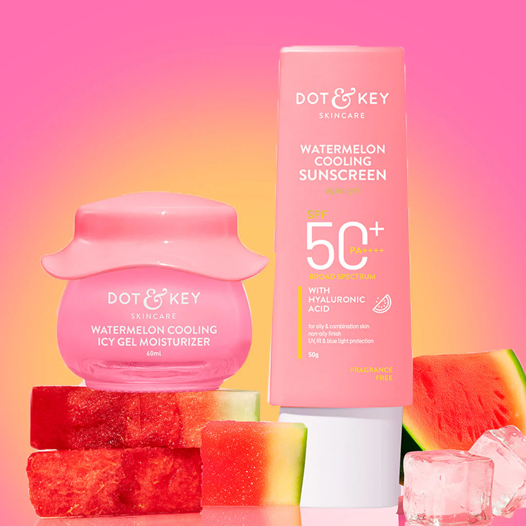 Dot & Key Watermelon Icy Gel Moisturizer + Cooling Sunscreen