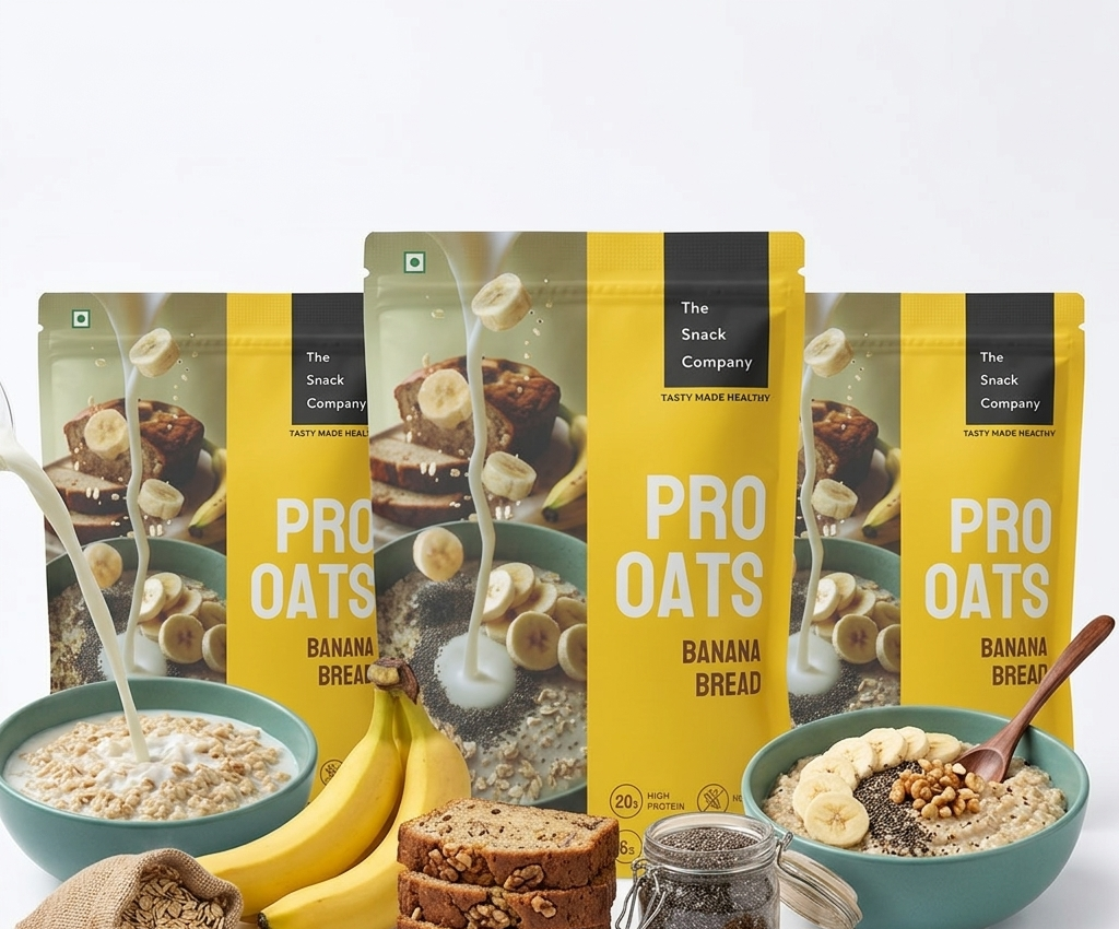 The Snack Company PRO OATS - Pack of 3 (60g)