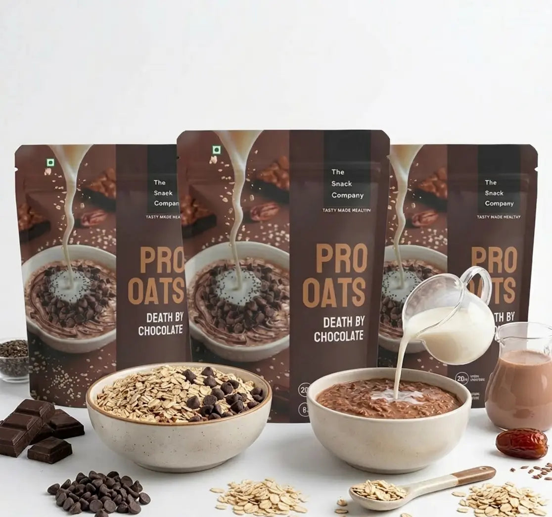 The Snack Company PRO OATS - Pack of 3 (60g)