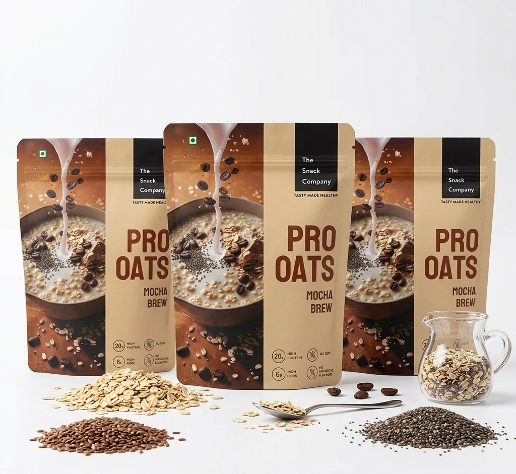 The Snack Company PRO OATS - Pack of 3 (60g)