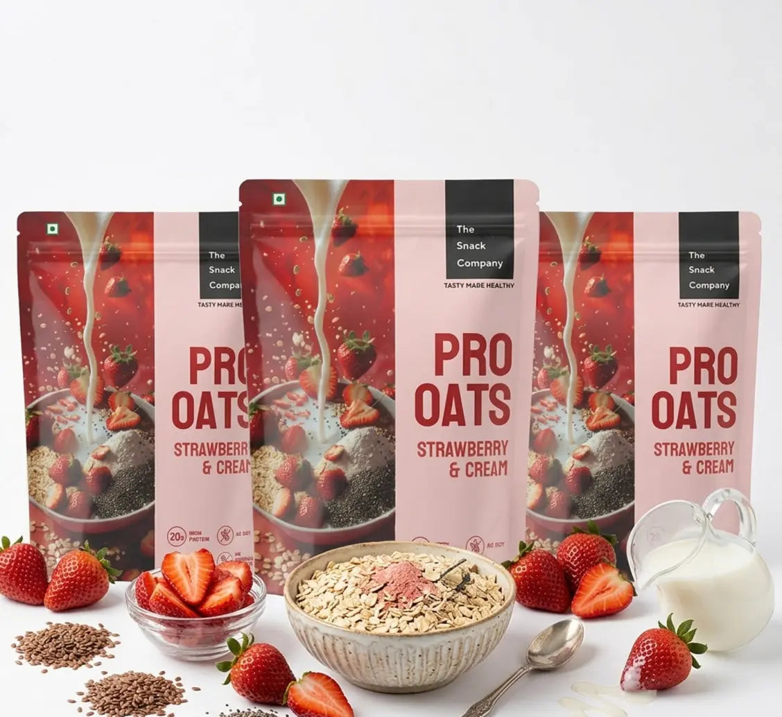 The Snack Company PRO OATS - Pack of 3 (60g)