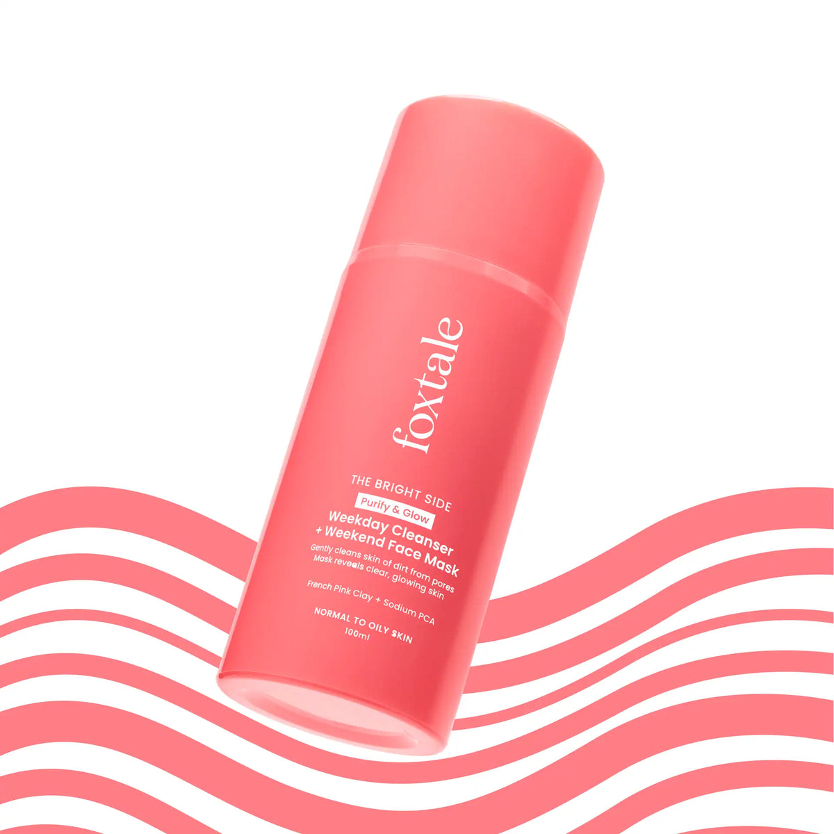 Foxtale Purify & Glow Cleanser + Mask