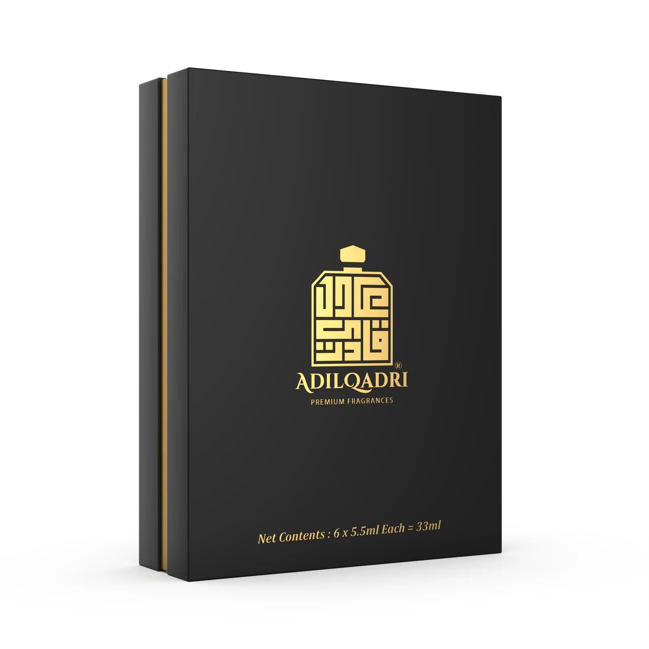 AdilQadri Assorted Luxury Attar Perfume Gift Set (6 × 5.5Ml)