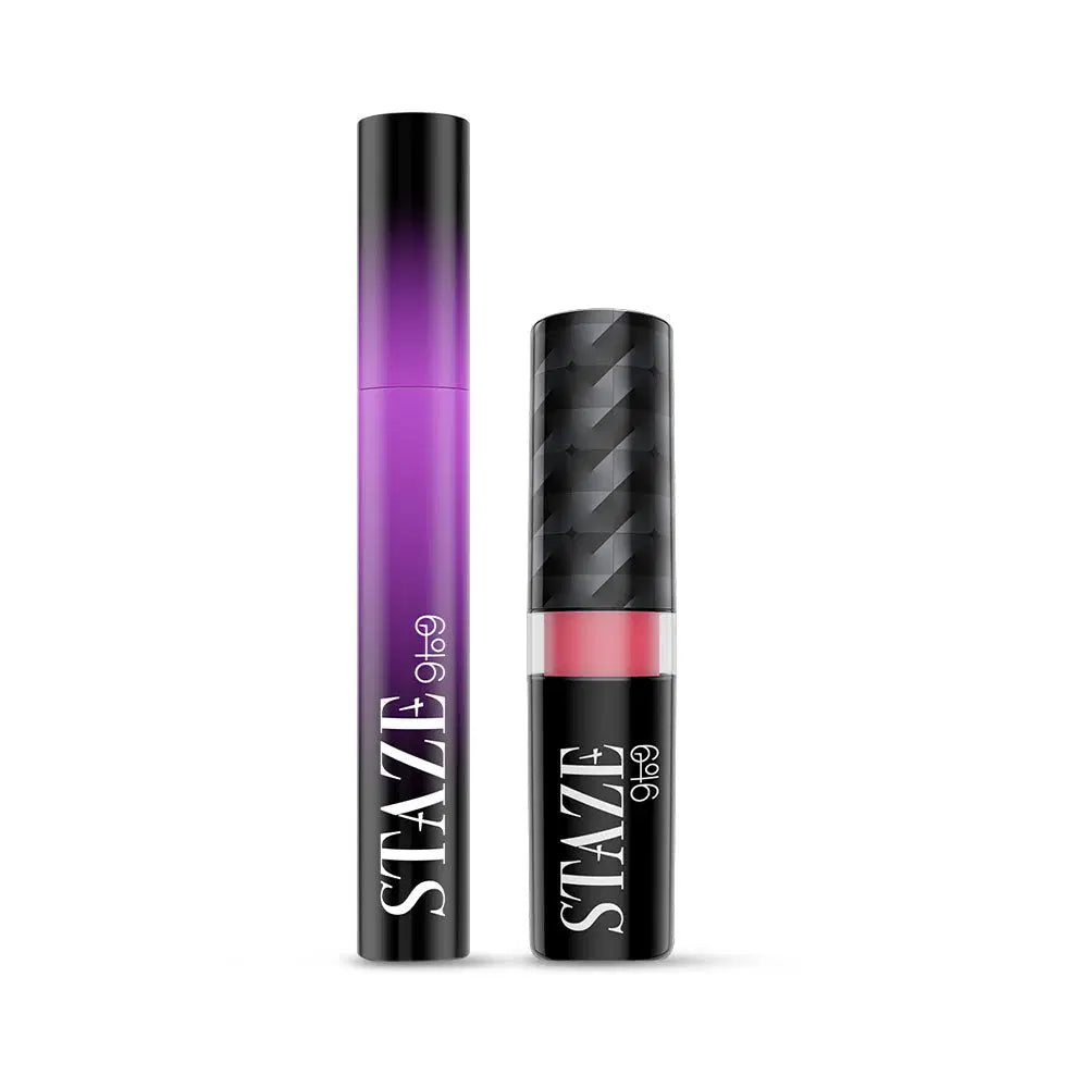 Staze Velvet Kiss Bullet Lipstick with Mascara