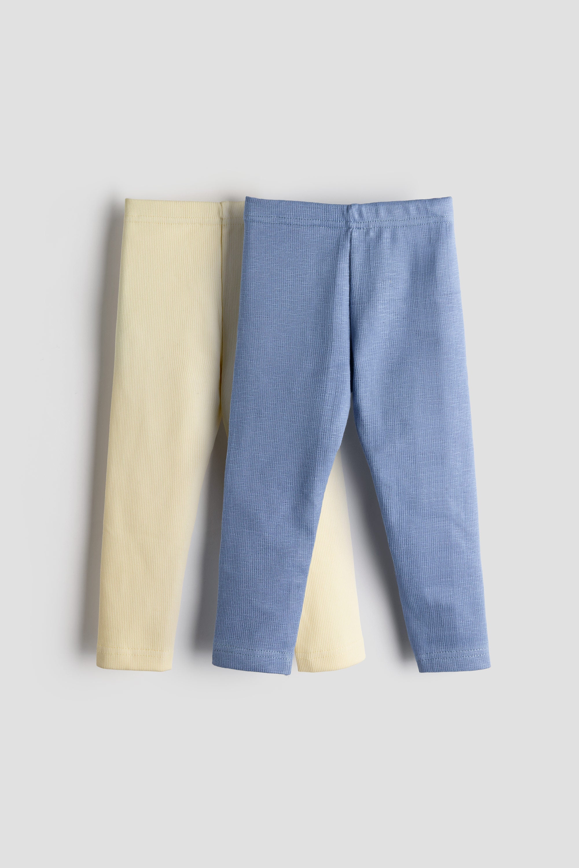Urbanrac Baby Leggings - Pack of 2 (Unisex, Soft Cotton, Stretchable, Everyday Comfort)