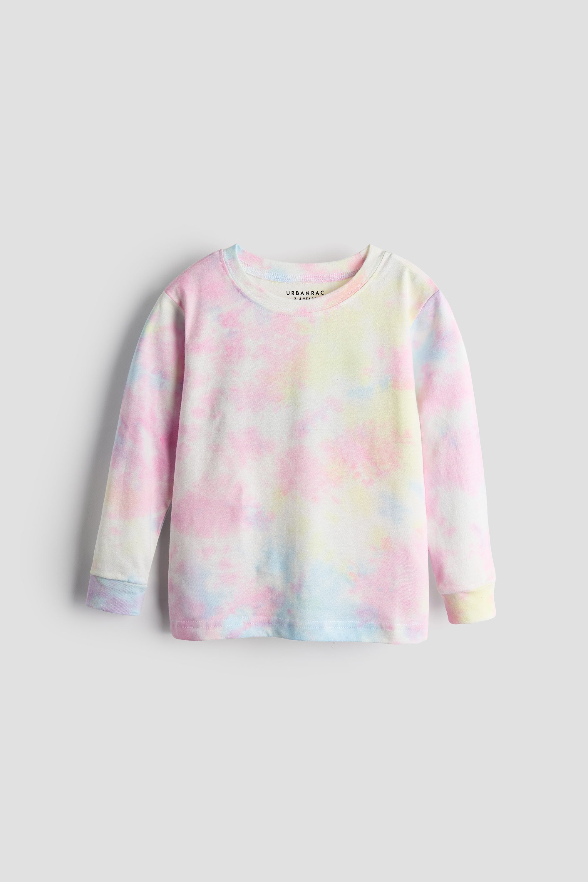Urbanrac Full Sleeves T-Shirt - Pastel Tie Dye