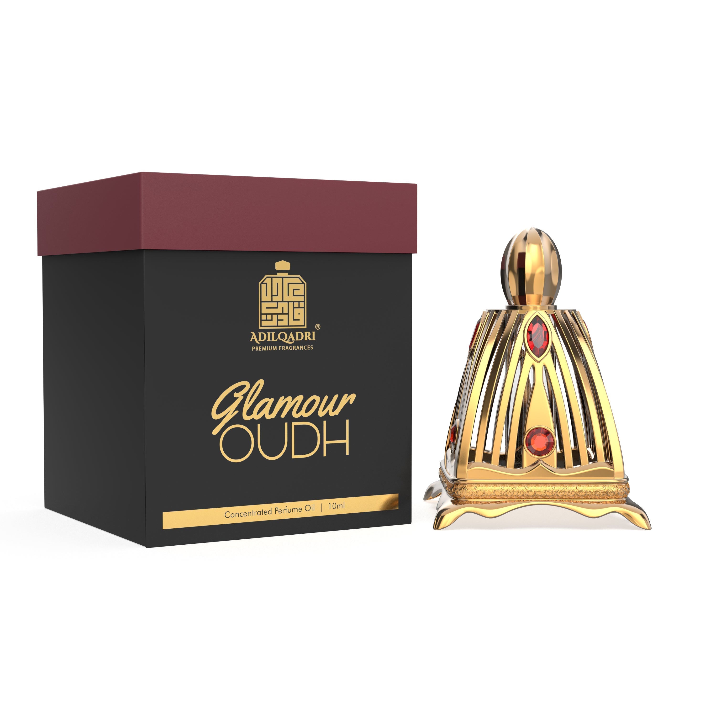 AdilQadri Glamour Oudh Luxury Attar Perfume 7.9 ML