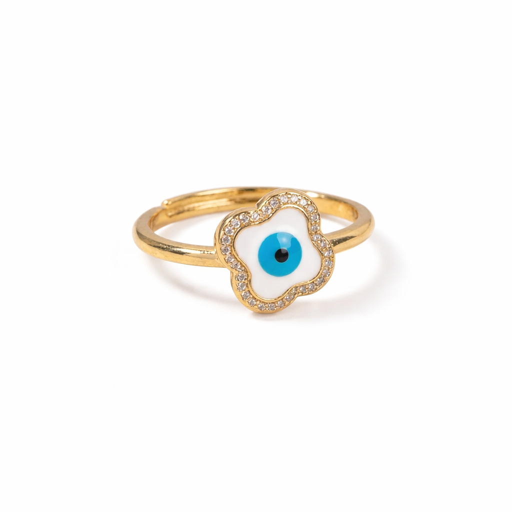Salty Greek Evil Eye Ring