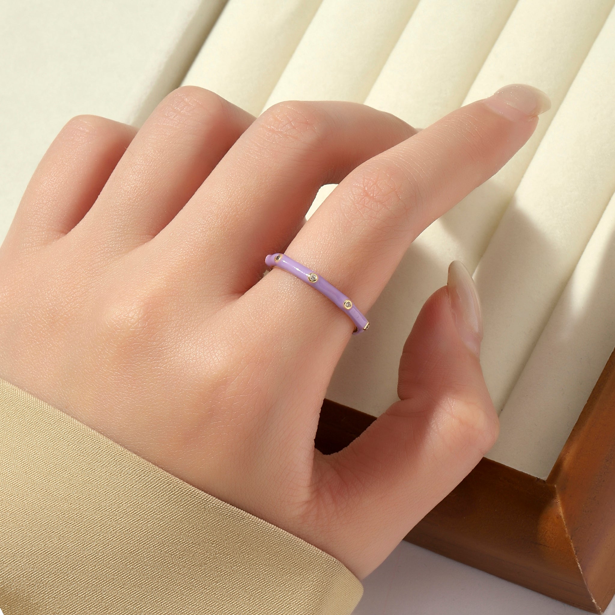 Salty Sinister Splendor Ring - Purple
