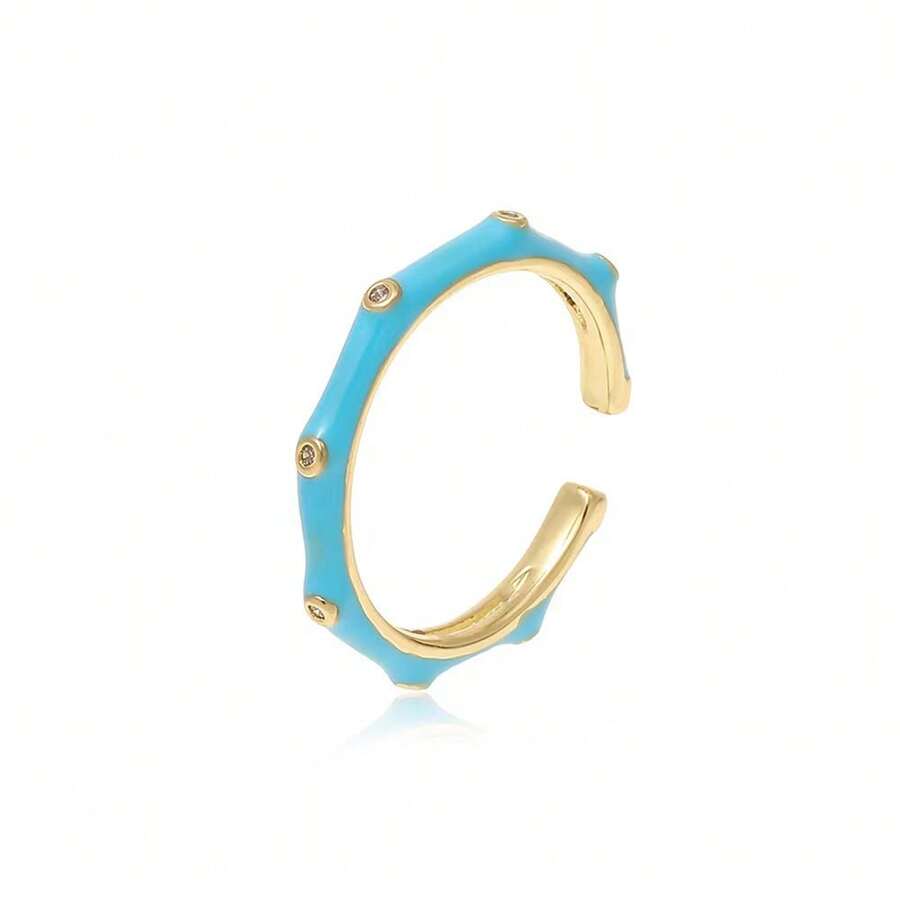 Salty Sinister Splendor Ring - Blue