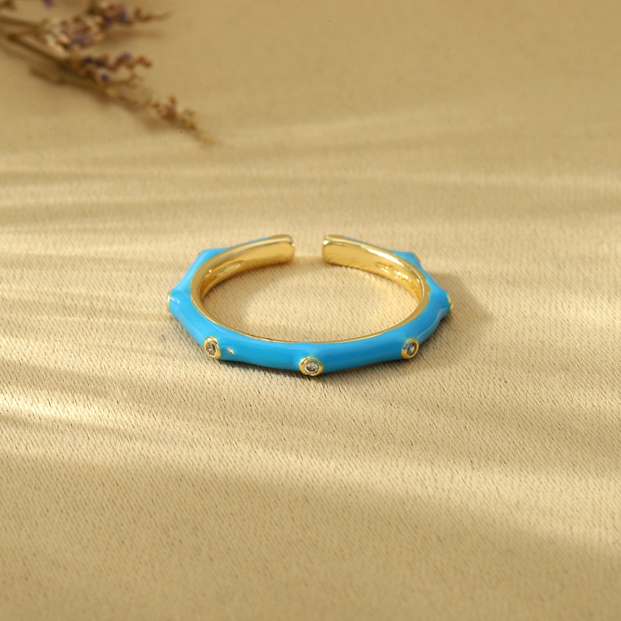 Salty Sinister Splendor Ring - Blue