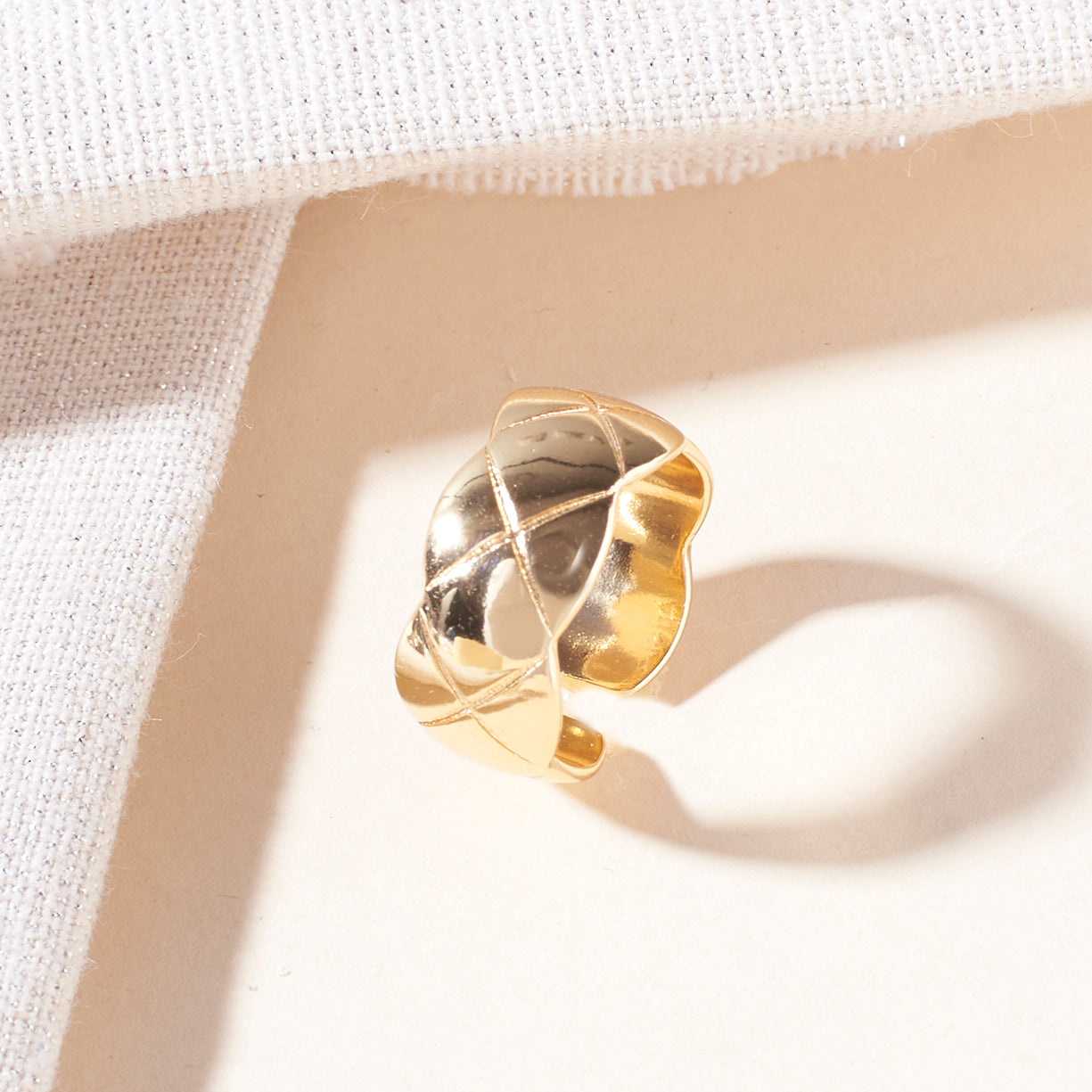 Salty Muffin Gold Ring