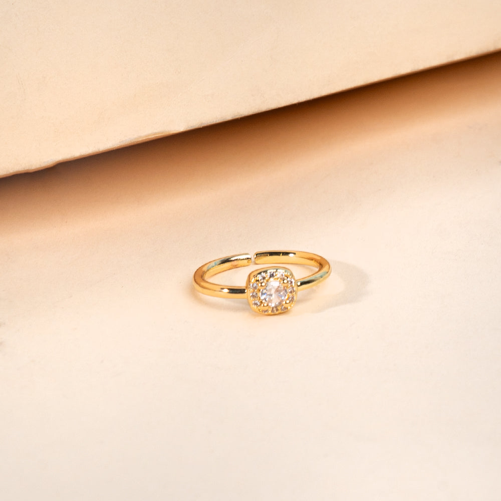 Salty Celeste Spark Ring