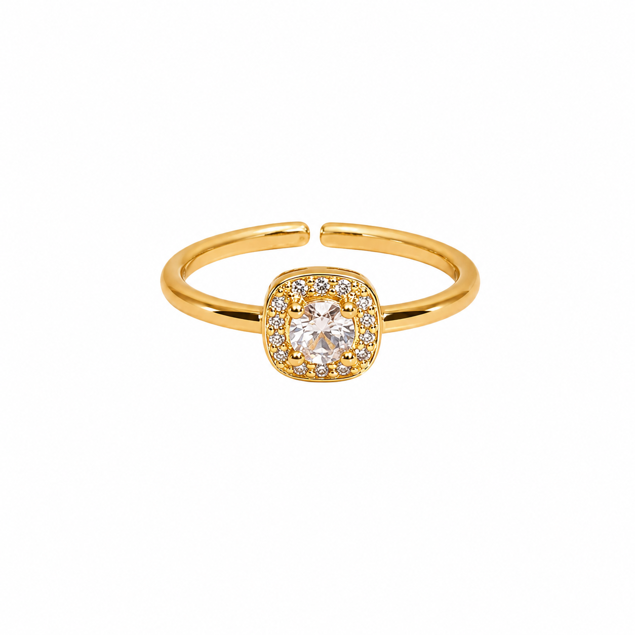 Salty Celeste Spark Ring