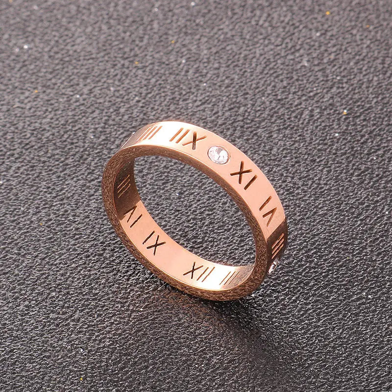 Salty Roman Angels Rose Gold Band