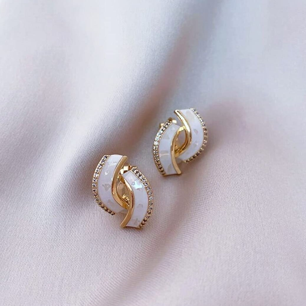 Salty Royal Grace Stud Earrings