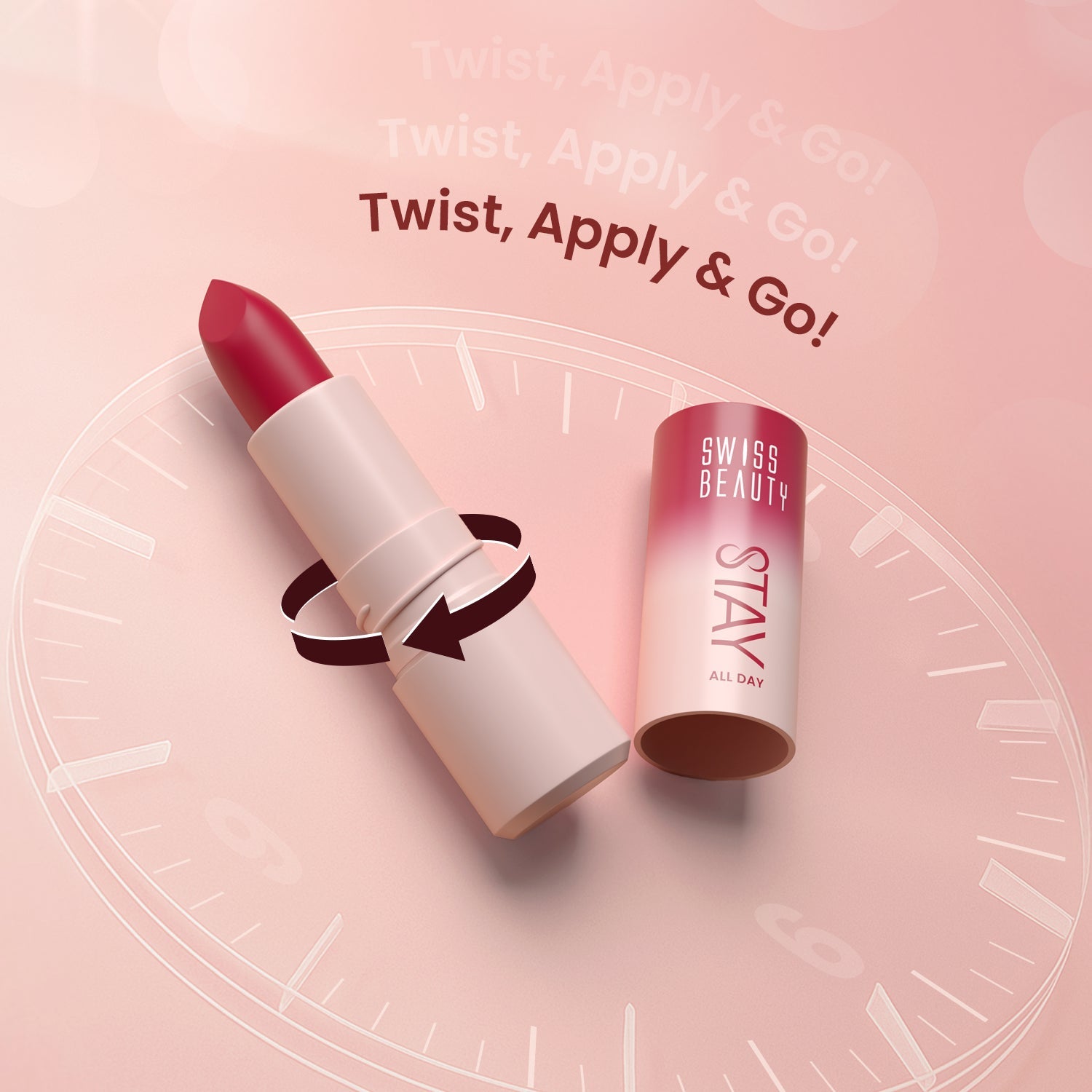 Swiss Beauty Stay All Day Lipstick