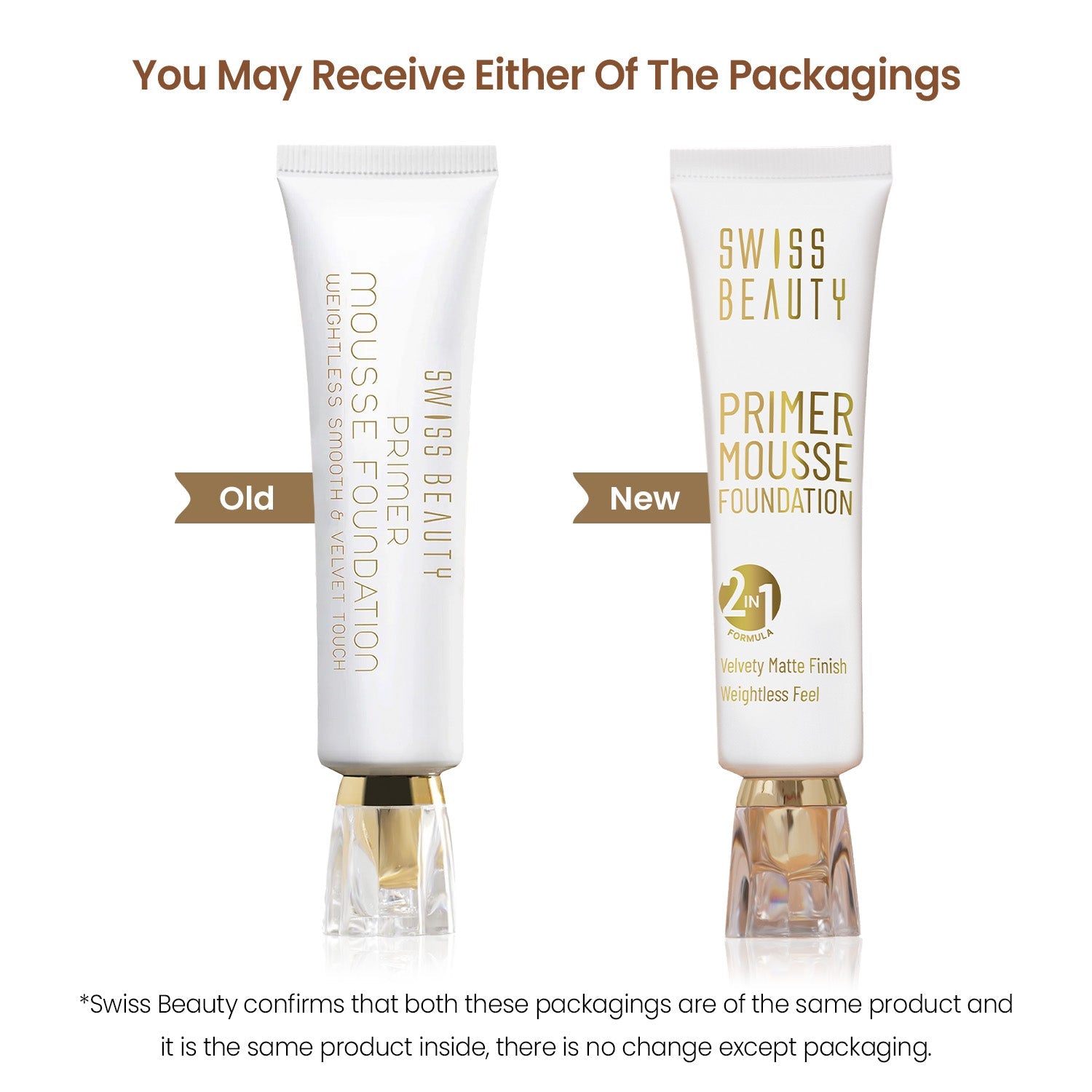 Swiss Beauty Primer Mousse Foundation